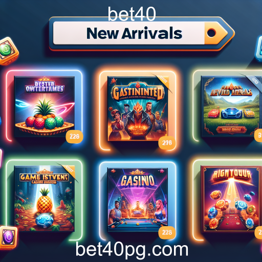 Descubra as Novidades Imperdíveis do Mundo dos Jogos no Bet40